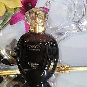 Vintage Christian Dior Poison 50ml Eau de Toilette Spray Full Bottle